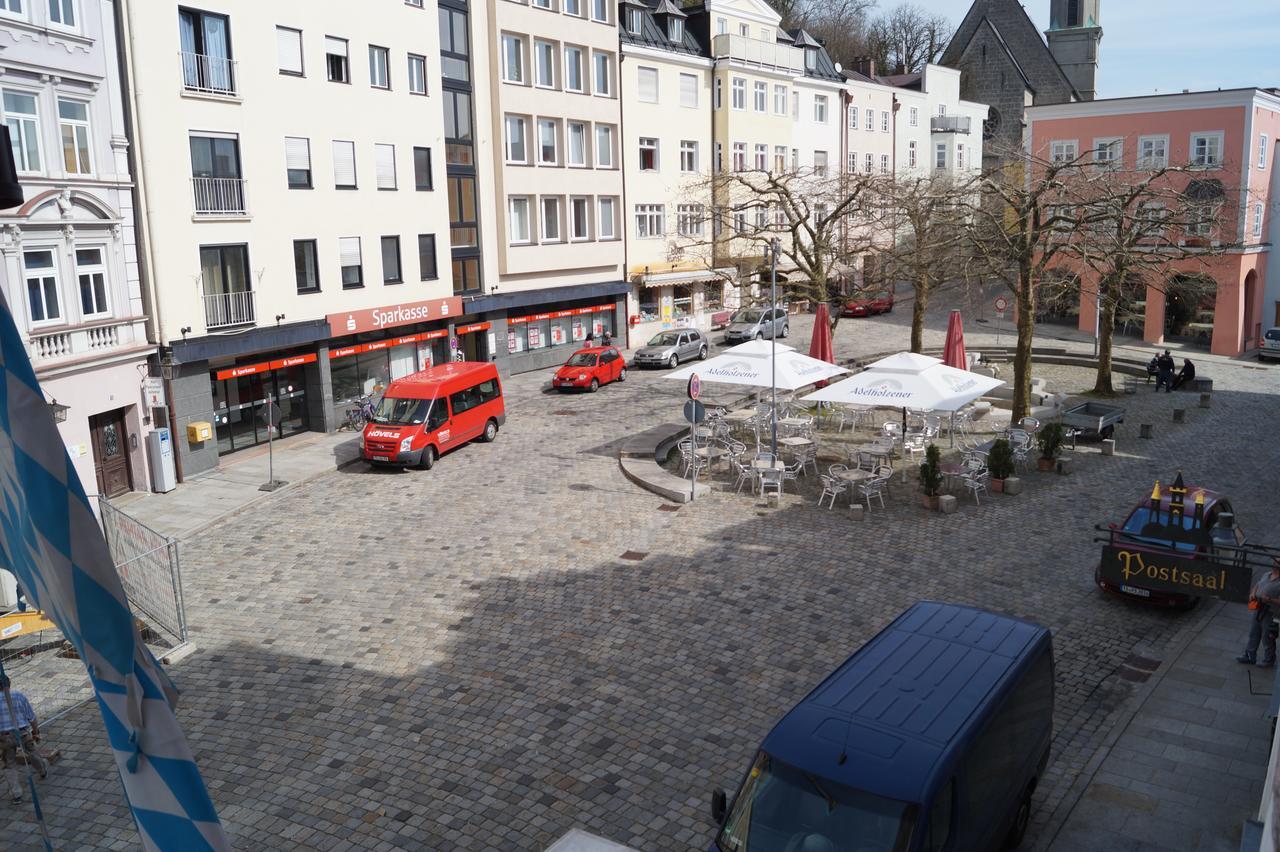 Hotel Zur Post Trostberg Buitenkant foto